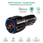 Car USB Charger Quick Charge 3.0 2.0 Mobile Phone Charger