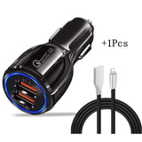 Car USB Charger Quick Charge 3.0 2.0 Mobile Phone Charger