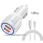 Car USB Charger Quick Charge 3.0 2.0 Mobile Phone Charger