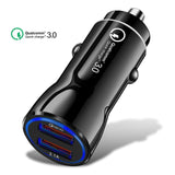 Car USB Charger Quick Charge 3.0 2.0 Mobile Phone Charger