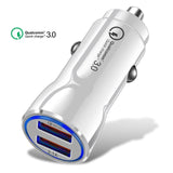 Car USB Charger Quick Charge 3.0 2.0 Mobile Phone Charger